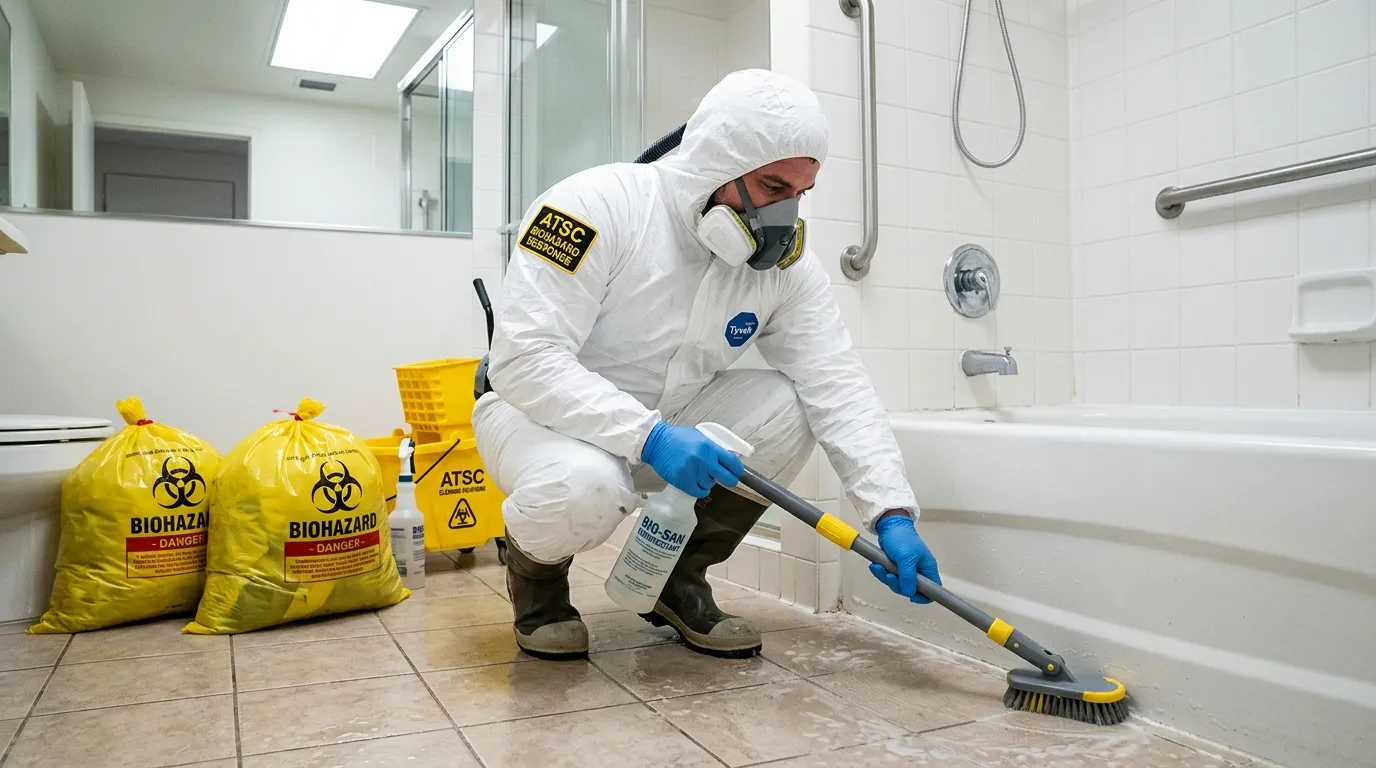 Decontamination equipment deployed for Blood Cleanup in Salem